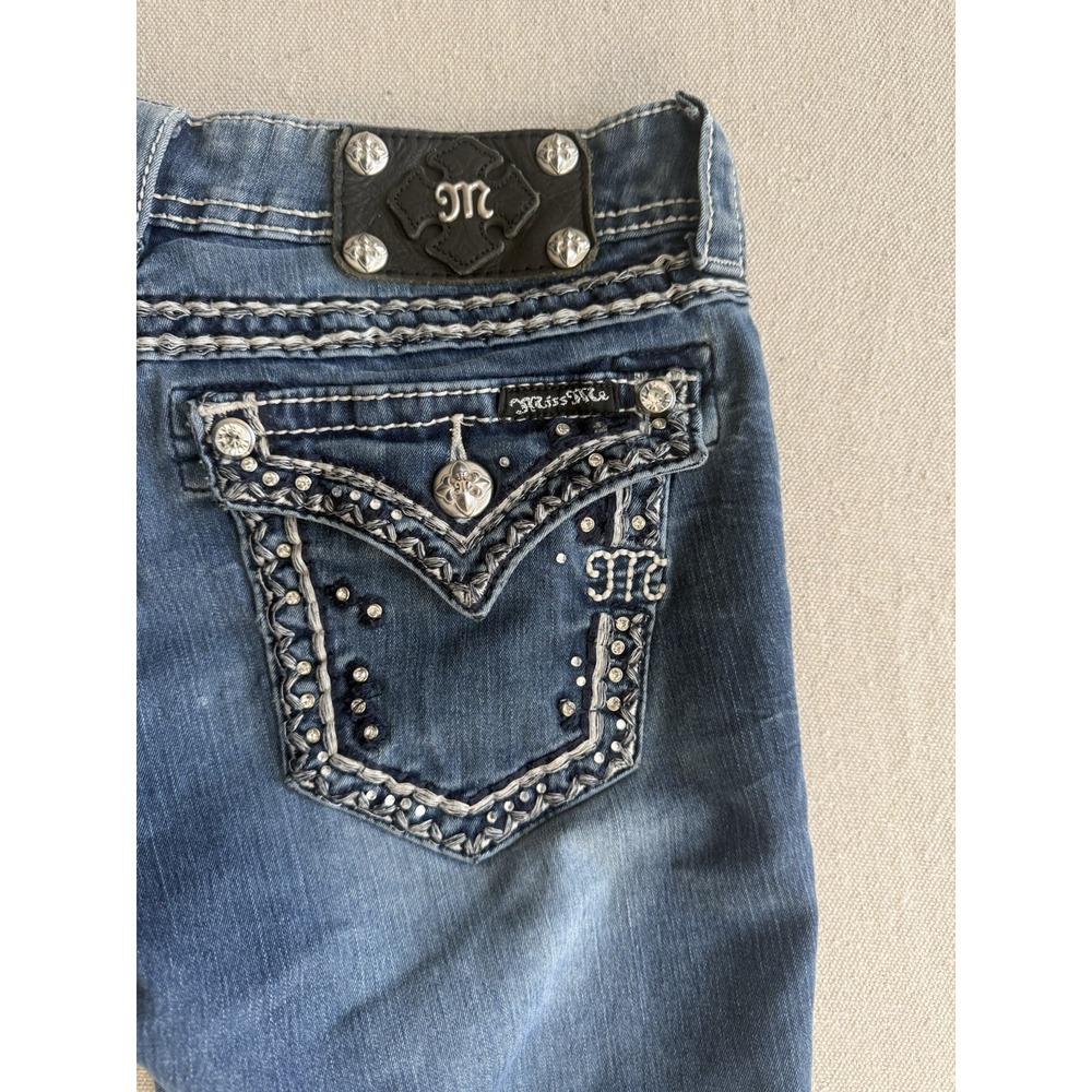 Miss Me Bling Pocket Leggings Size 27 JE5609GZR